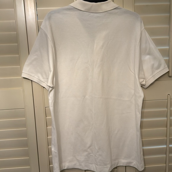 Lacoste Classic Fit Men’s Polo. Size US XL. FR 6. Worn once. 100% Cotton. White - Picture 2 of 6